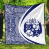 Tonga Coat Of Arms Polynesian Premium Quilt  Circle Style  05 J2  Quilt